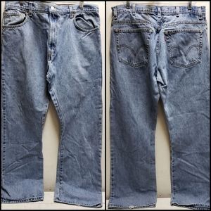 Levis 517 Bootcut vintage 00s Y2K jeans western wide leg cotton denim 38x32